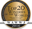Top 20 Wineries of the World - WAWWJ 2016
