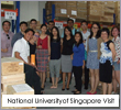 National University of Singapore Visit